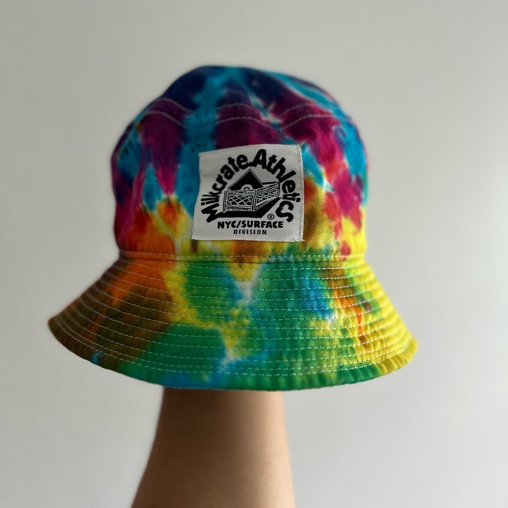 Milkcrate athletics bucket hat rainbow
